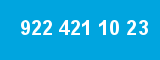 922 421 10 23 922 421 10 23